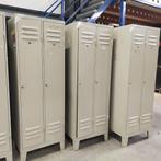 partij 2-deurs retro lockerkasten lockers - 185x62x50 cm
