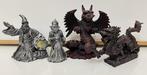 Themacollectie - 4x Wizards en Dragons figuren