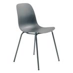 *WOONWINKEL* Kunststof Kuipstoel Grijs, Huis en Inrichting, Stoelen, Verzenden, Nieuw, Grijs, Kunststof