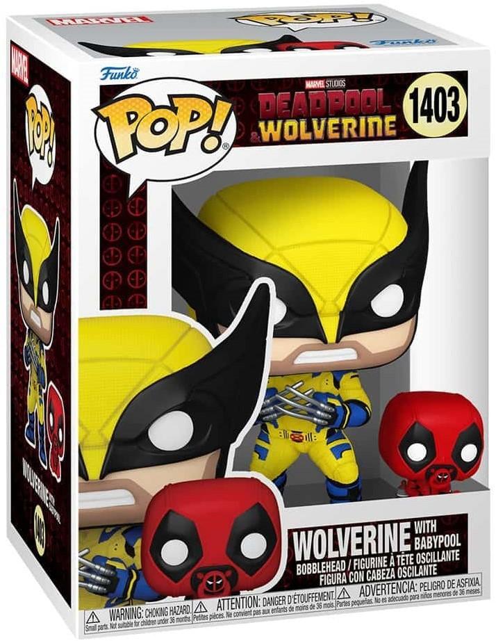 Funko Pop! - Marvel Deadpool - Wolverine with Babypool #1403, Verzamelen, Poppetjes en Figuurtjes, Nieuw, Verzenden