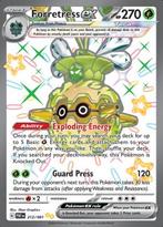 Forretress ex 212/091 Paldean Fates, Hobby en Vrije tijd, Verzamelkaartspellen | Pokémon, Ophalen of Verzenden, Nieuw, Losse kaart
