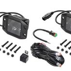 Hella Universal Black Magic 3.2in L.E.D. Cube Kit - Flood, Auto-onderdelen, Verlichting, Ophalen of Verzenden, Nieuw