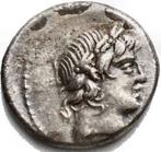 Romeinse Republiek. L. Censorinus, 82 v.Chr.. Denarius