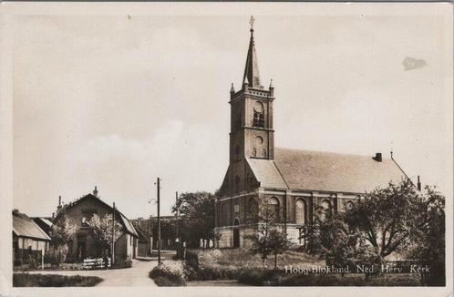 HOOG BLOKLAND - Ned. Herv. Kerk, Verzamelen, Ansichtkaarten | Nederland, Verzenden