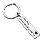 Fako Bijoux® - Sleutelhanger Drive Safe, I Need You Here, Verzamelen, Verzenden, Nieuw