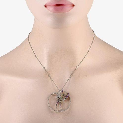 Bucherer - Halsketting - 18 karaat Geel goud, 18K witgouden, Sieraden, Tassen en Uiterlijk, Kettingen