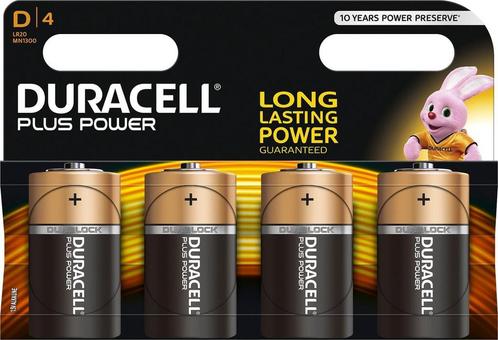 Duracell Dplus Batterij - 4 stuks - MN1300, Audio, Tv en Foto, Accu's en Batterijen, Nieuw, Verzenden