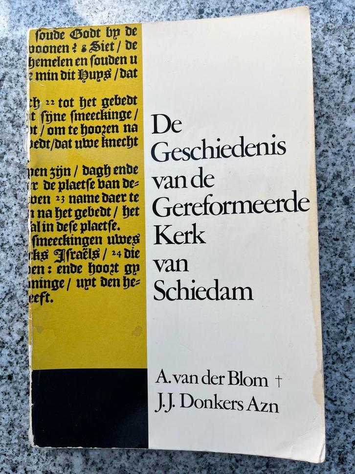 De geschiedenis van de Gereformeerde Kerk van Schiedam, Boeken, Geschiedenis | Stad en Regio, Gelezen, 20e eeuw of later, Verzenden