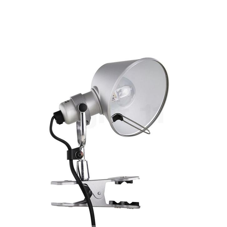 Artemide Tolomeo Micro Pinza, aluminium gepolijst en geanodi, Huis en Inrichting, Lampen | Overige, Nieuw, Verzenden