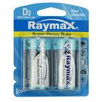 Raymax Zink-koolstofbatterijen - D-formaat - 7800mAh - 2..., Audio, Tv en Foto, Accu's en Batterijen, Ophalen of Verzenden, Nieuw