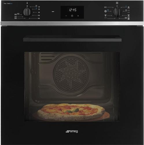 Smeg SF6400S1PZB inbouw oven met pizza functie - zwart, Witgoed en Apparatuur, Ovens, Inbouw, Hete lucht, Nieuw, Oven met grill