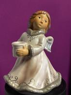 Goebel: kerstengel als kaarsenhouder - Figuur - Aardewerk, Nieuw