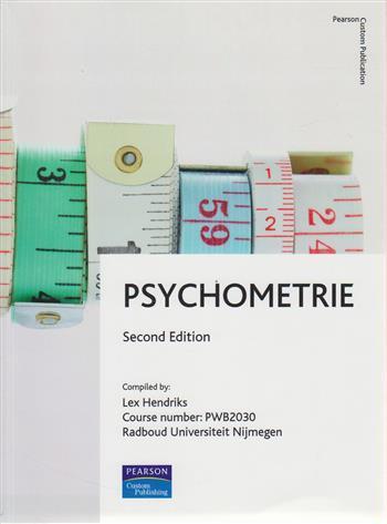 Psychometrie 9781849598620, Boeken, Studieboeken en Cursussen, Zo goed als nieuw, Verzenden