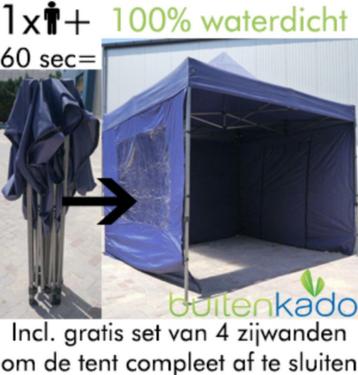 Easy up tent partytent vouwtent marktkraam 3x3 3x4,5 3x6 4x4