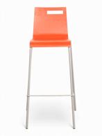 Thereca Tommy 1s barkruk, houten kuip, metalen frame, roo..., Huis en Inrichting, Stoelen, Ophalen of Verzenden, Nieuw