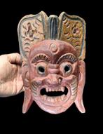 2 Nepal Woede masker - standaard niet inbegrepen in deze, Antiek en Kunst