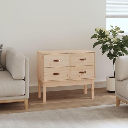 vidaXL Wandkast 90x40x78 cm massief grenenhout, Huis en Inrichting, Kasten | Buffetkasten, 25 tot 50 cm, Nieuw, Grenenhout, Minder dan 100 cm