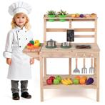 LIVSK Houten Modderkeuken voor Kinderen - Interactief Fornui, Verzenden, Nieuw