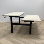 Tweedehands Drentea duo slingerbureau, 160x80 cm, Ahorn-, Huis en Inrichting, Bureaus, Ophalen of Verzenden, Gebruikt, Bureau