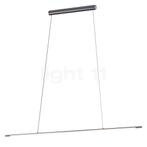 Helestra Leda Hanglamp LED, titaan - 155 cm (Hanglampen), Verzenden, Nieuw