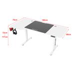 [pro.tec] Game bureau Virolahti zit sta elektrisch 160x60/75