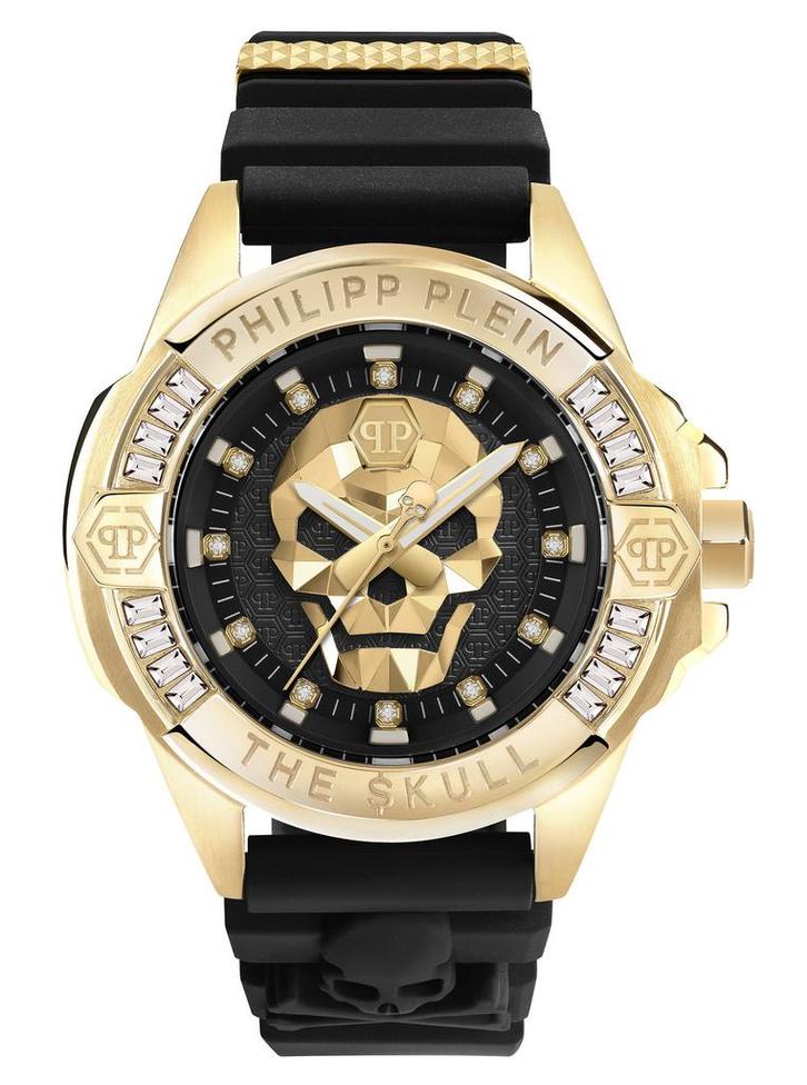 Philipp Plein PWNAA0122 The $kull Genderless horloge 41 mm, Sieraden, Tassen en Uiterlijk, Horloges | Heren, Polshorloge, Nieuw