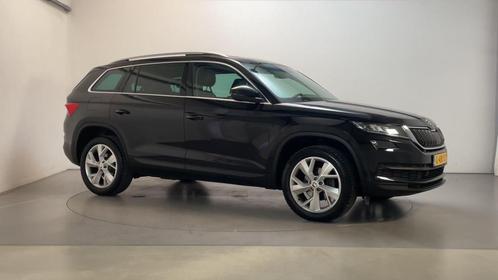 Zakelijke Lease |  Škoda Kodiaq 1.5 TSI 150pk DSG Limited Bu, Auto's, Skoda, Dealer onderhouden, Lease, Zwart, Automaat, SUV of Terreinwagen