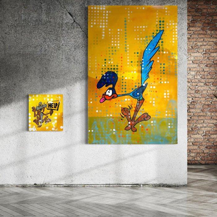 Moabit - Wile E. Coyote and the Road Runner - Run and Done, Antiek en Kunst, Kunst | Designobjecten