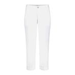 MAC • witte linnen Nora broek • 36, Kleding | Dames, Broeken en Pantalons, Verzenden, Wit, MAC, Nieuw