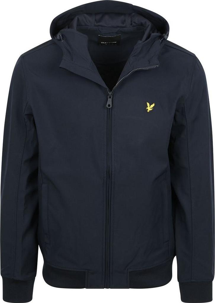 Lyle & Scott Jas Softshell Fleece Navy maat L Heren, Kleding | Heren, Jassen | Winter, Blauw, Nieuw, Maat 52/54 (L), Verzenden