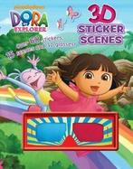 Dora the Explorer 3D Sticker Scenes By Nickelodeon, Zo goed als nieuw, Nickelodeon, Verzenden