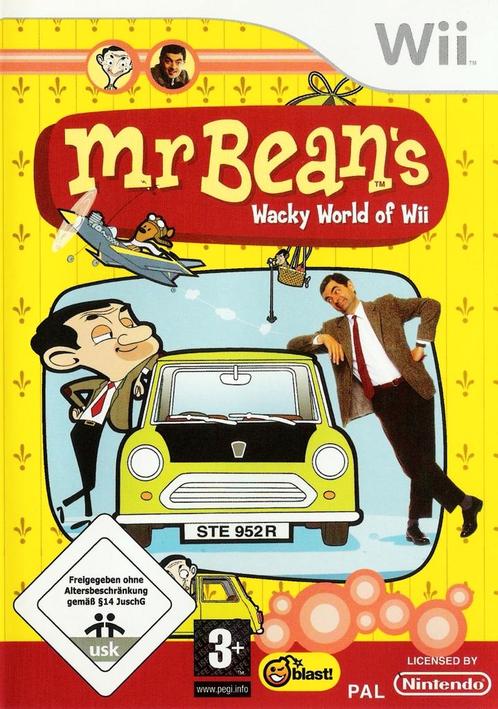 Mr Beans Wacky World of Wii-Duits (Wii) Gebruikt, Spelcomputers en Games, Games | Nintendo Wii, Zo goed als nieuw, Ophalen of Verzenden