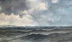 H.A. Jaarsma (1881-1970) - Zeegezicht met zeilschepen