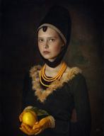 Svetlana Melik-Nubarova - Classic portrait with yellow lemon