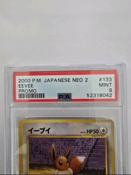 Pokémon - 1 Graded card - Eevee #133 Promo card - PSA 9, Hobby en Vrije tijd, Verzamelkaartspellen | Pokémon