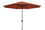 Madison Paros 2 luxe stokparasol - 300 cm. - Terra, Tuin en Terras, Verzenden, Nieuw, Stokparasol, Kantelbaar