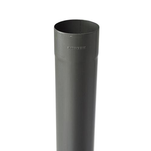 Rheinzink prePATINA graphite-grey hemelwaterafvoerbuis Ø100, Doe-het-zelf en Verbouw, Overige Doe-het-zelf en Verbouw, Ophalen of Verzenden