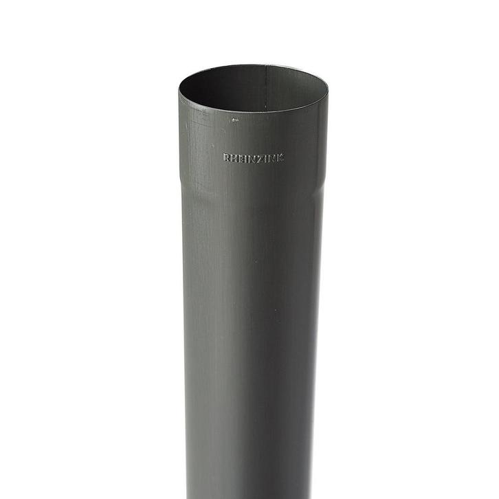 Rheinzink prePATINA graphite-grey hemelwaterafvoerbuis Ø100, Doe-het-zelf en Verbouw, Overige Doe-het-zelf en Verbouw, Ophalen of Verzenden