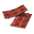 Siliconen Bakvorm Halve Bol Ø70h35mm (6), Hobby en Vrije tijd, Taarten en Cupcakes maken, Verzenden, Nieuw