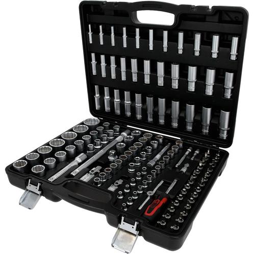 KS Tools 1/4 + 3/8 + 1/2 Dopsleutelset 12-Kant Evolution, Auto diversen, Autogereedschap, Nieuw, Verzenden
