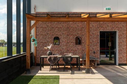Lessenaarsdak met glas 606x238cm type Dyon, Tuin en Terras, Overkappingen, Ophalen of Verzenden