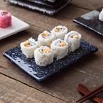 2x Sushi Plankje - Bord - Servies Set - Rechthoekig - Zwart, Verzenden, Nieuw