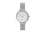 Fossil Jacqueline ES4627 Dameshorloge 36 mm - Zilverkleurig, Verzenden, Nieuw
