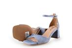Manfield Sandalen in maat 36 Blauw | 10% korting, Sandalen of Muiltjes, Zo goed als nieuw, Manfield, Verzenden