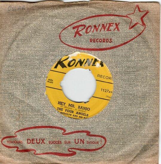 Four Angels / Judy Lynn - Hey Mr. Banjo + Hard To Get (Vi..., Cd's en Dvd's, Vinyl Singles, Verzenden