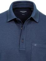 Poloshirt Met Borstzakje 3 Knoops Blauw Casa Moda, Kleding | Heren, Polo's, Nieuw, Blauw, Verzenden
