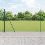 vidaXL Hexagon Fiets Groen 1.4x25 m Staal, Verzenden, Nieuw