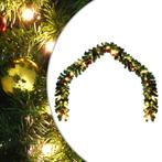 vidaXL Kerstslinger versierd met kerstballen en LED-lampjes, Diversen, Kerst, Verzenden, Nieuw