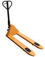 Palletwagen geel pro 2500KG, dubbele wielen voor+achter,, Doe-het-zelf en Verbouw, Palletwagens en Pompwagens, Verzenden, Nieuw