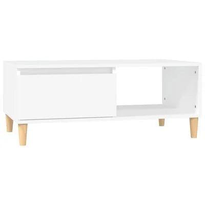 VidaXl salontafel, wit, 90 x 50 x 36,5 cm, Diversen, Overige Diversen, Ophalen